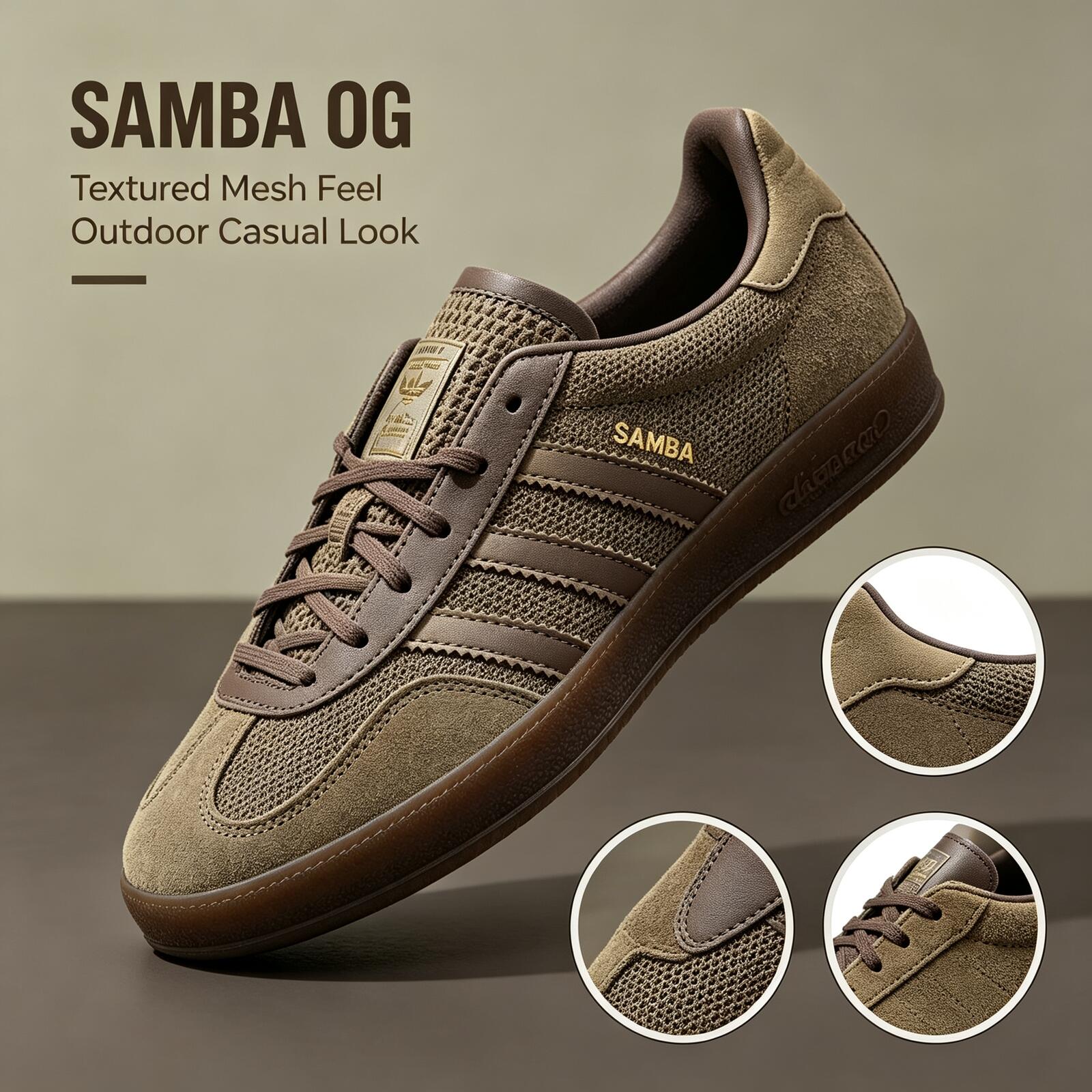 Adidas Shoes Samba - 아디다스 정품 클로버 SAMBA OG JR0885